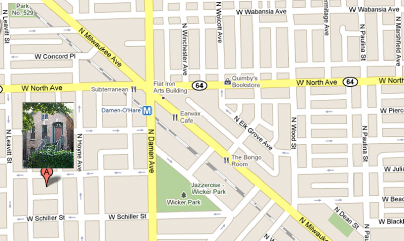Map - 2129 LeMoyne